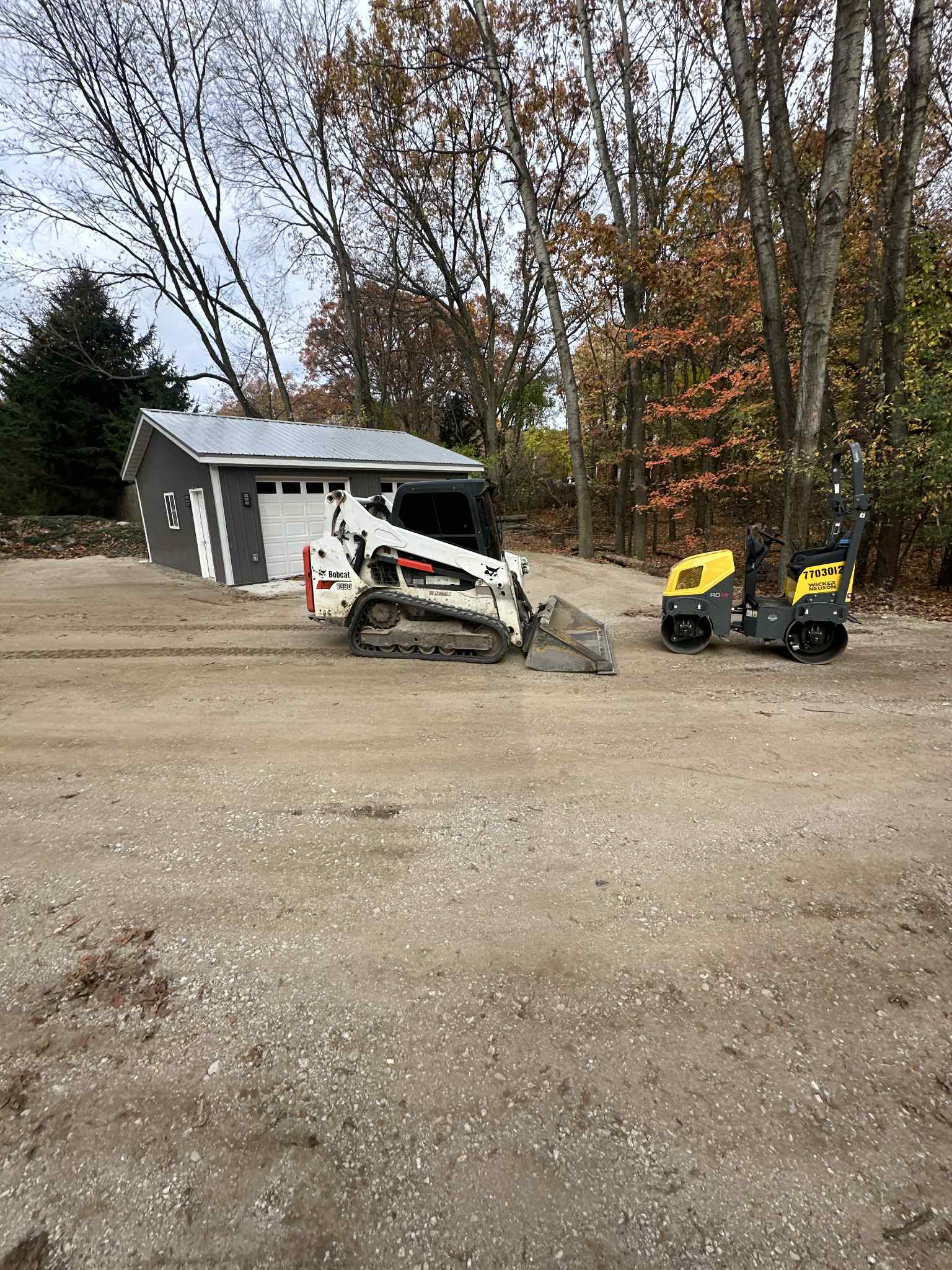 Land leveling operation